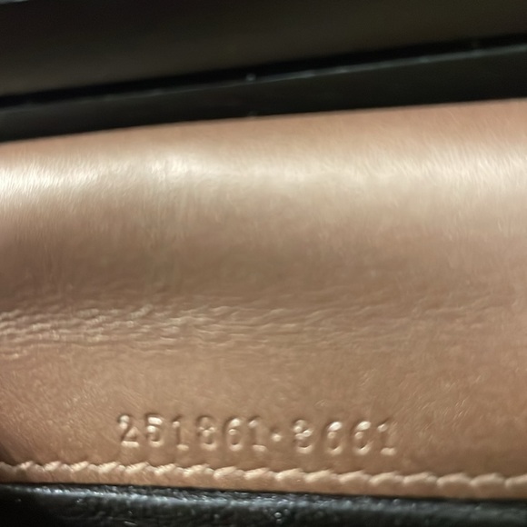 AUTHENTIC GUCCI GG MONOGRAM PINK LEATHER TRIM LOVELY HEARTS WALLET - Picture 11 of 11